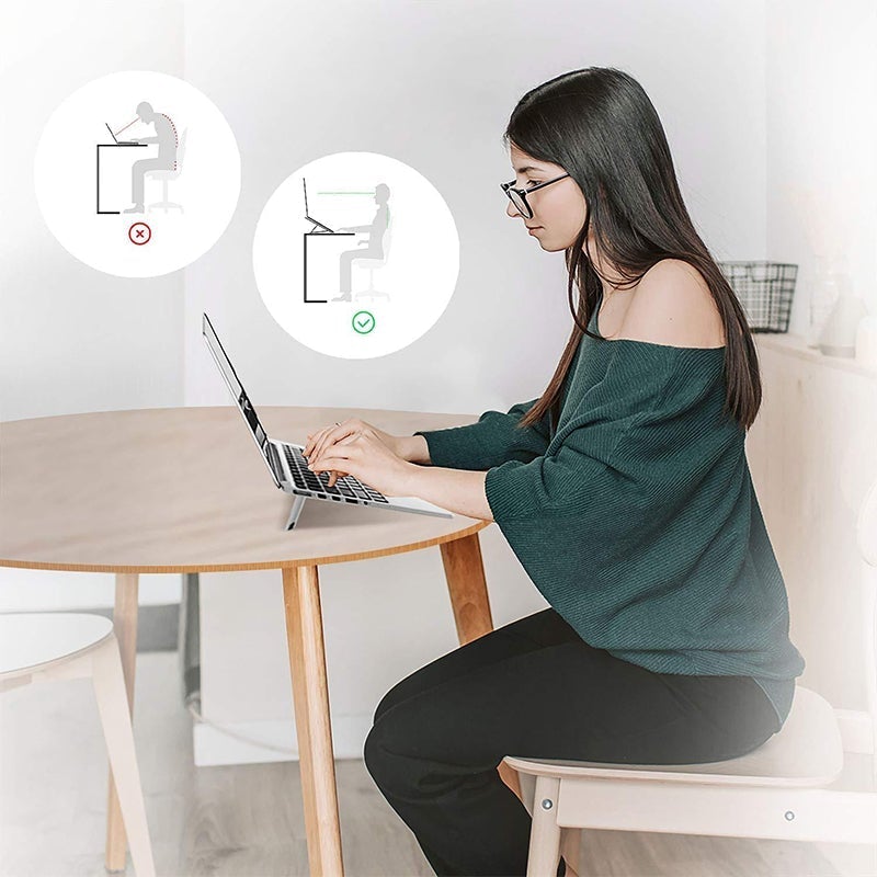 Multifunctional 3-in-1 support for laptop pad phone