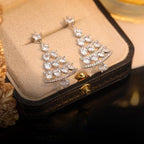 Christmas tree earrings (One pair)