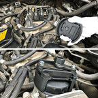 Adjustable oil filter wrench