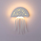 Modern creative 1-Light LED Jellyfish Wall Light