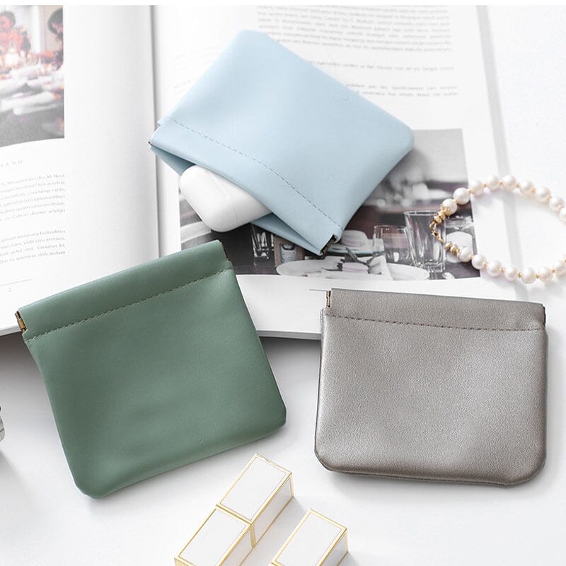 PU leather bags cosmetic pouch