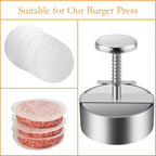Manual Meat Press for Hamburger Patties