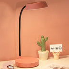 LumaPlate Minimalist LED Table Lamp | USB Charging | Eye Protection | Touch Control | Modern Design