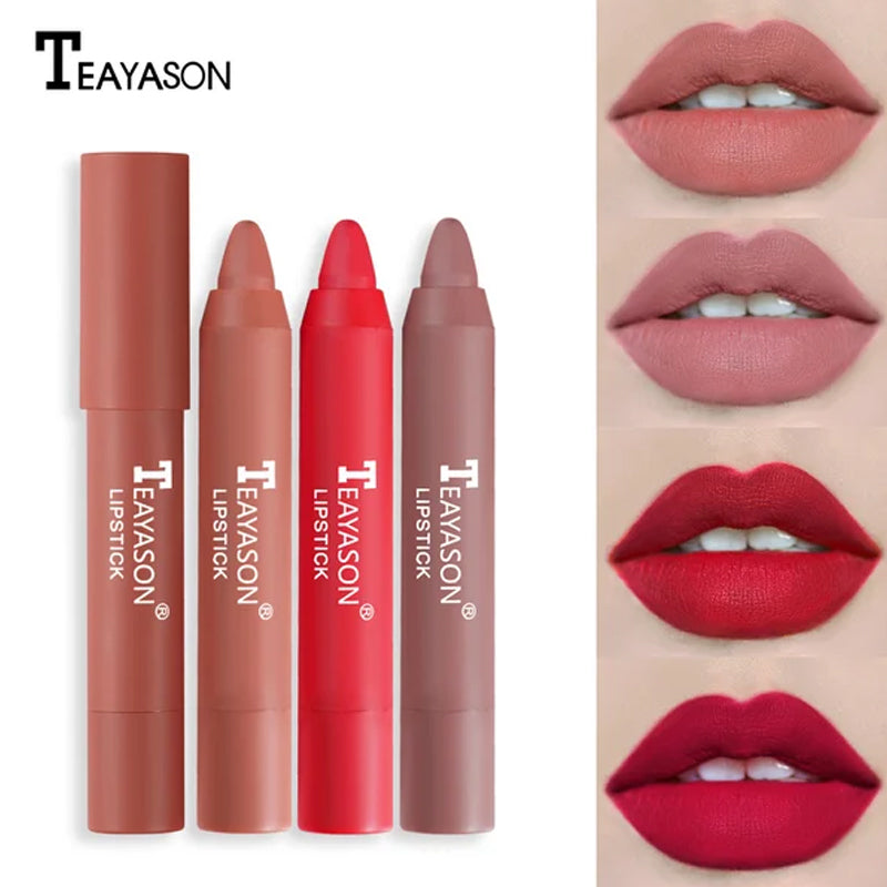 12 Colors Matte Lipstick Pencil