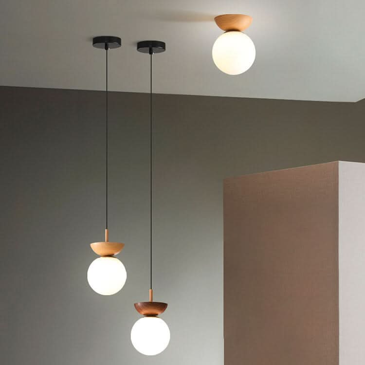 Japanese LED Ceiling Light with Color Modes