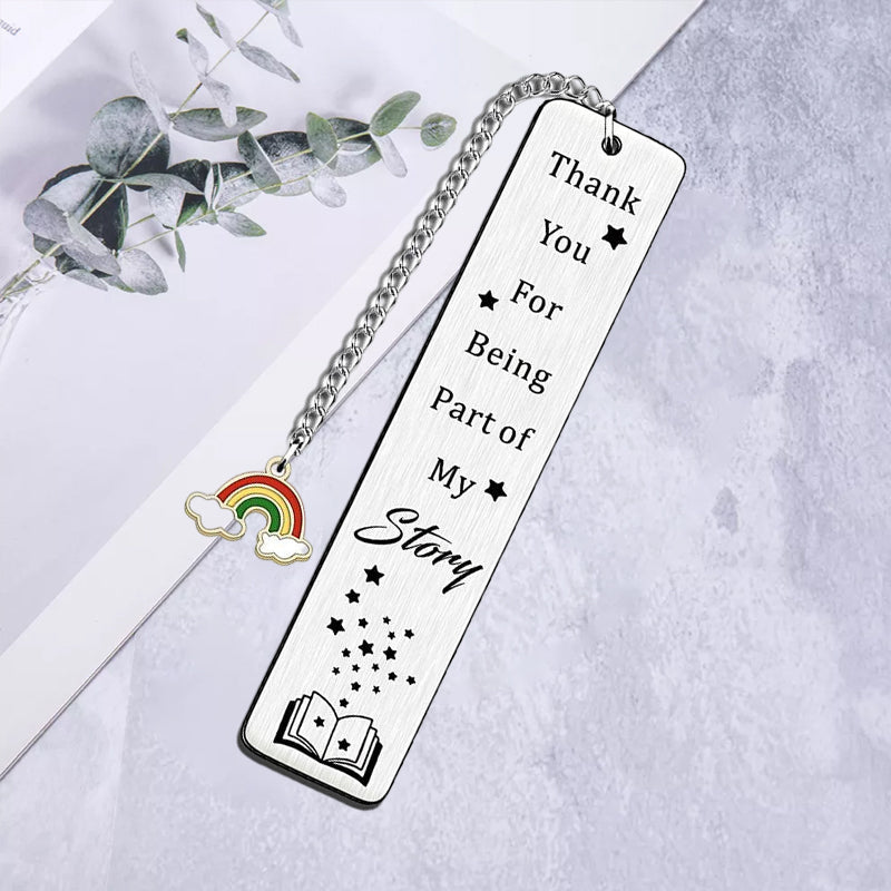 Longer Stainless Steel Bookmark
