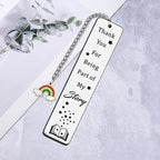 Longer Stainless Steel Bookmark