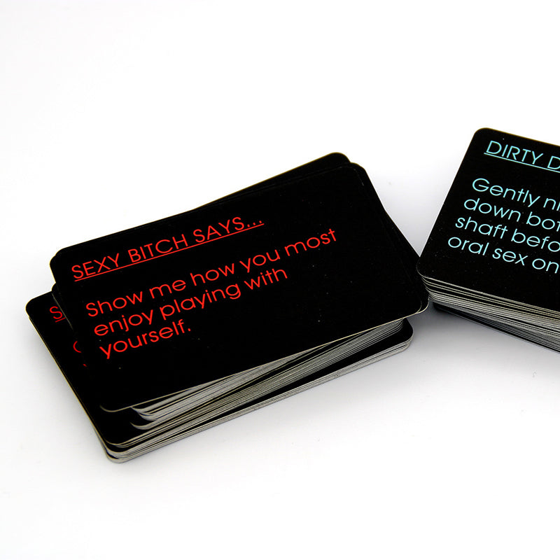 Bedroom Commands Adult Couples Card Game (108 Cards)