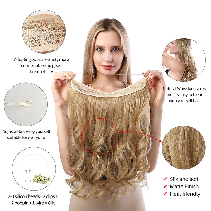 Long Curly Wavy Synthetic Hair Wigs