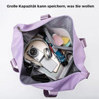 Double-layer travel bag with large capacity for moisture separation