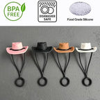 Silicone Cowboy Hat Straw Hat Covers Cap