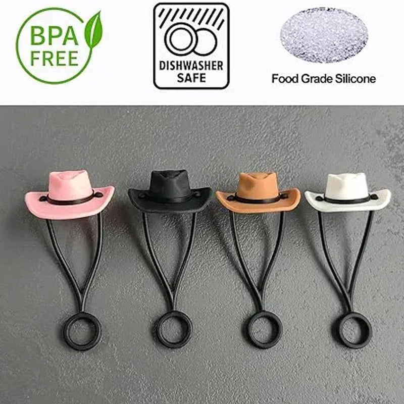 Silicone Cowboy Hat Straw Hat Covers Cap