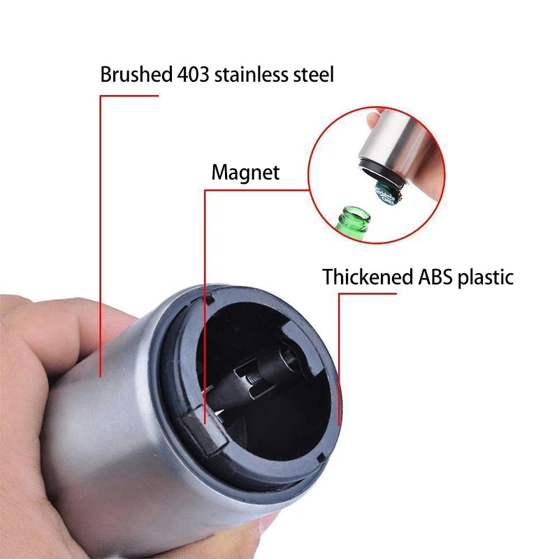 Magnetic Automatic Beer Bottle Opener