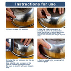 Heat-resistant pot stickers