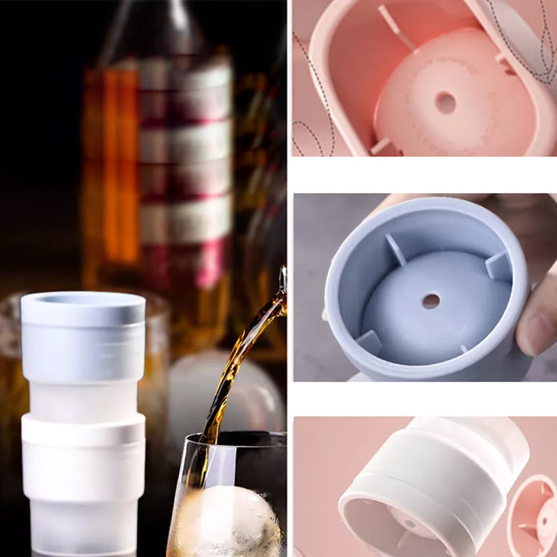Stackable circular hockey mold