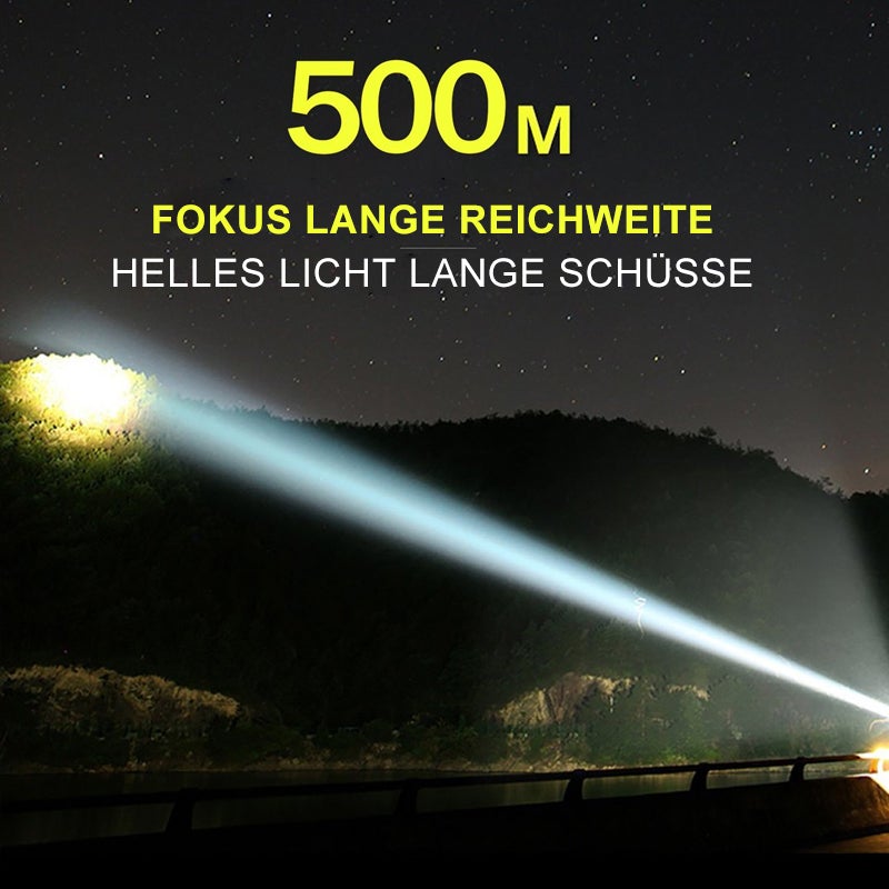 Waterproof military laser flashlight