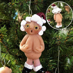 Santa Claus Pendant Resin Christmas Decoration