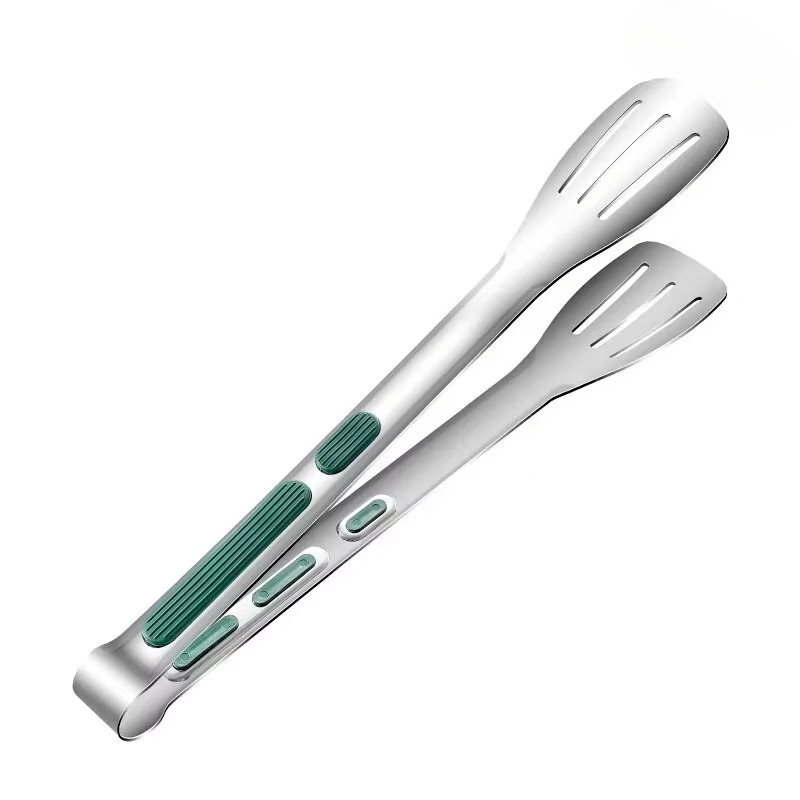Premium Stainless Steel Kitchen Tongs for Cooking and Serving