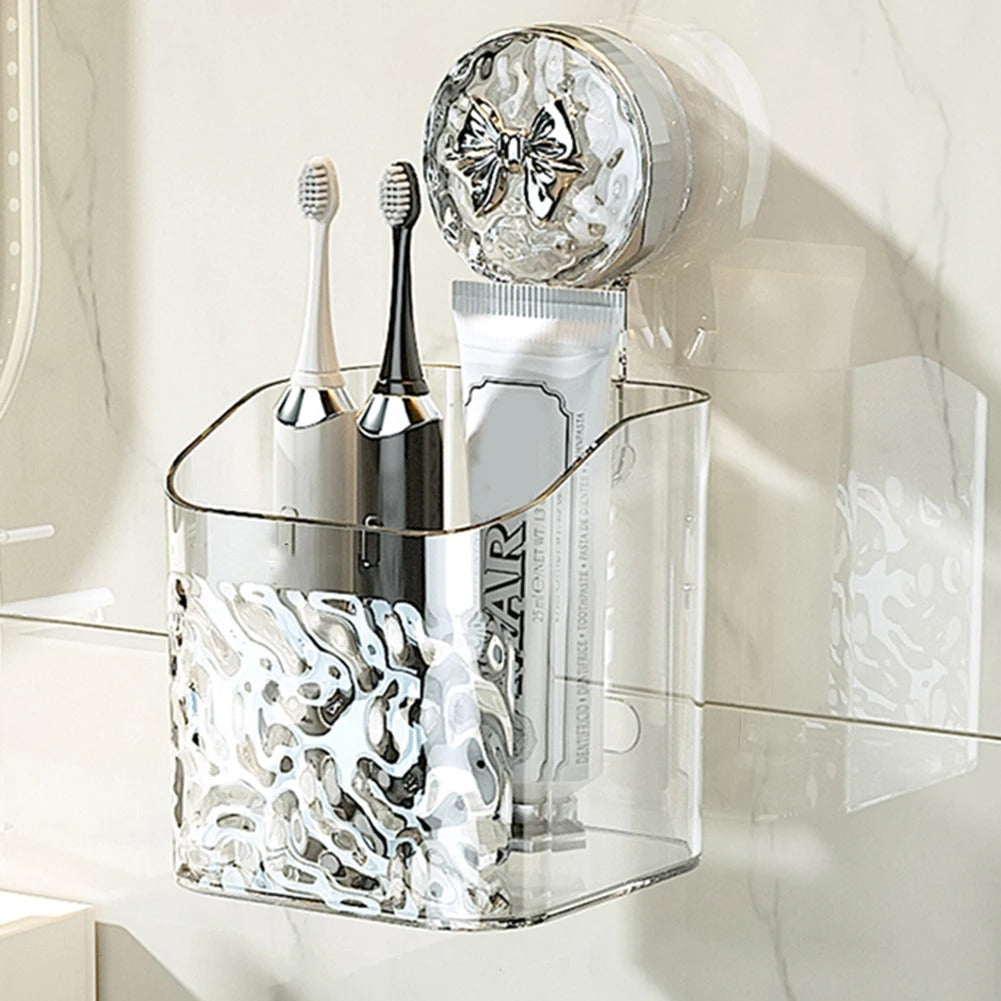 Practical wall shelf | Drill-free storage in the bathroom