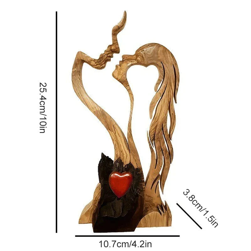 Love Eternal Wooden Decorations Ornaments