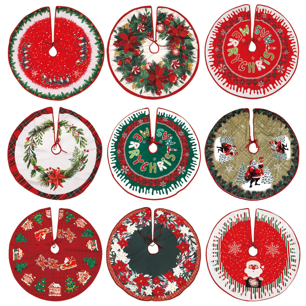 Christmas Tree's Decorative Base Ornaments