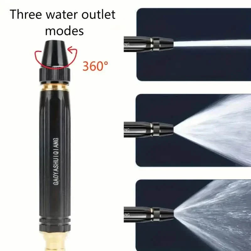 Portable High Pressure Car Wash Gun – Multifunctional Garden Hose Nozzle