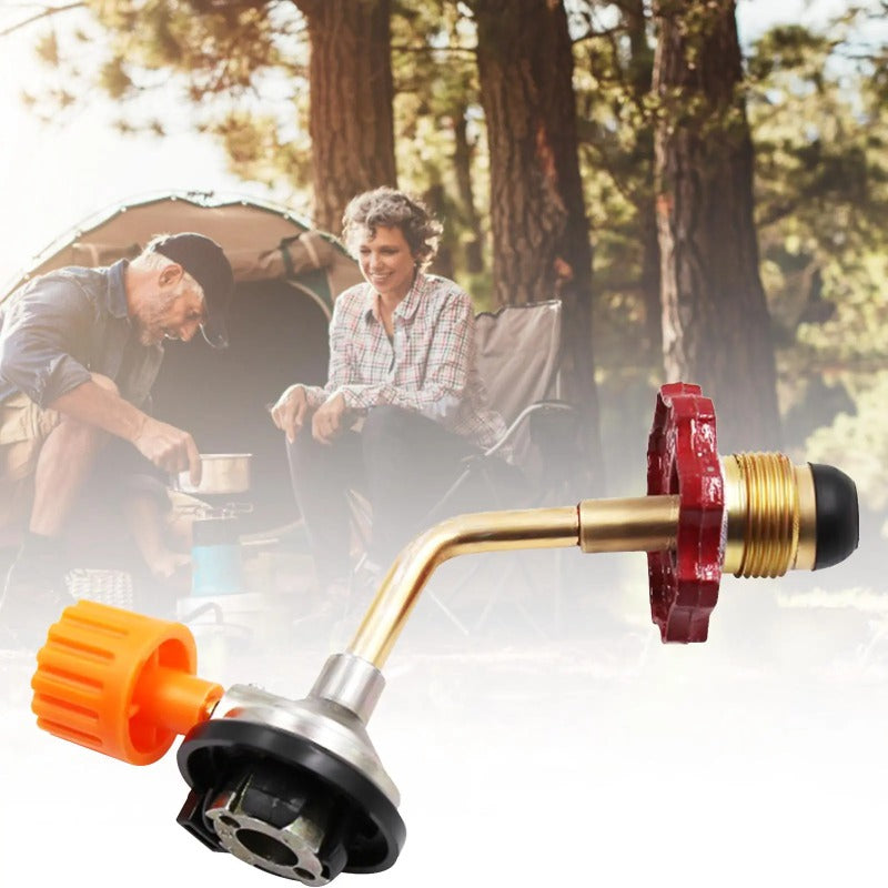 Hose-Free Gas Refill Adapter