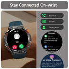 Jack - Waterproof Smartwatch with LED Flashlight and Sleep Monitor
