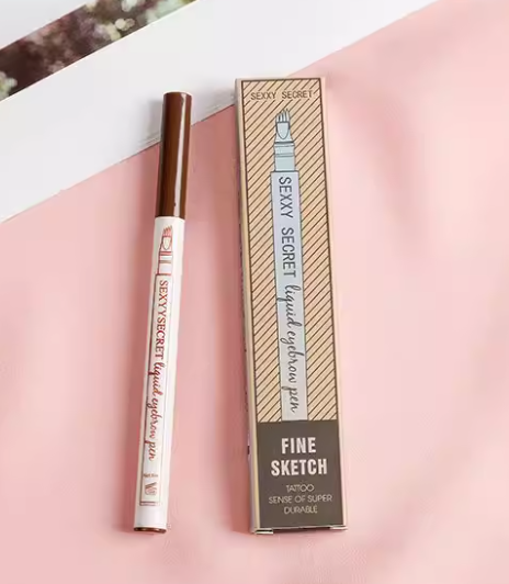 Long-lasting colored eyebrow gel