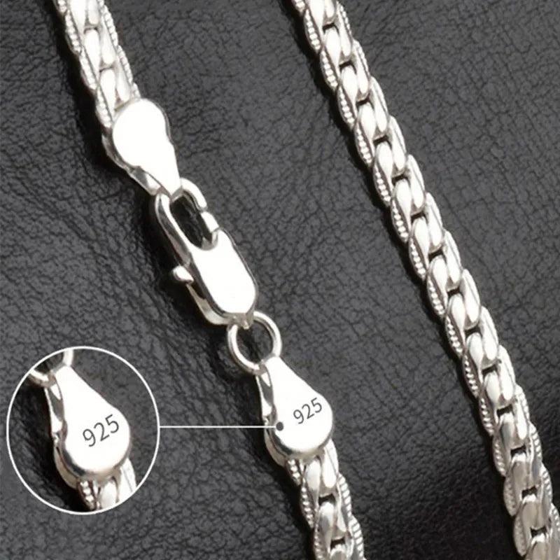 SilverGlow Necklace – Luxe 925 Silver Necklace for Women