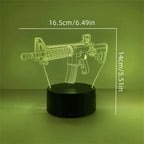 GeoLume - 3D LED Desk Lamp with Touch