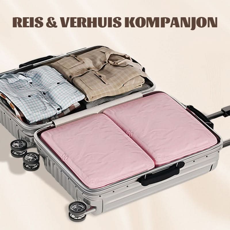 Compression Storage Bags for Clothes and Bedding, Reduces Volume up to 40%