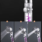 3 Mode Adjustable High Pressure Water Saving Showerhead