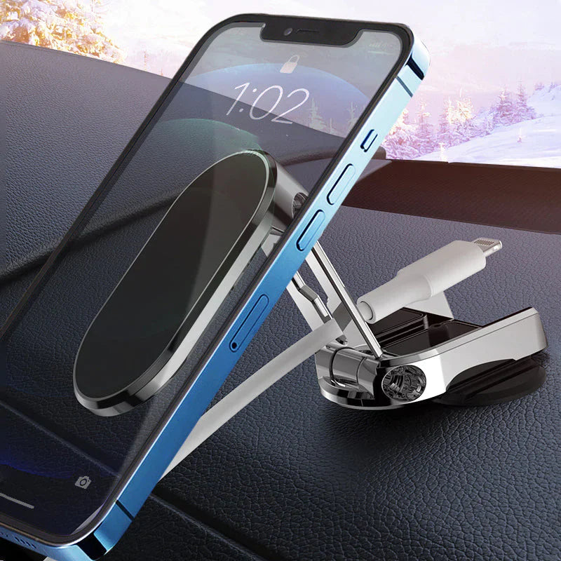 Metal Folding Cart Phone Holder