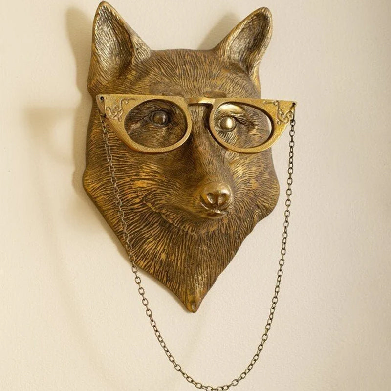 Tierkopf Resin Pendant