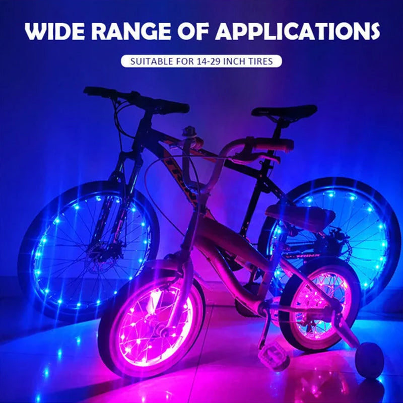 Rechargeable Bicycle Tire Lights