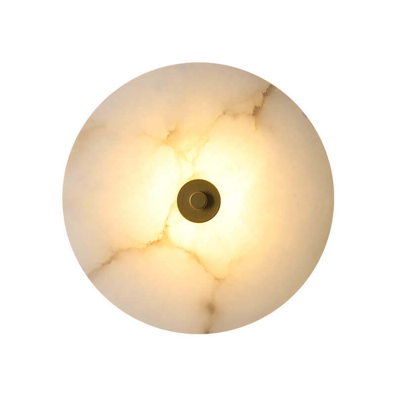 Combination of acrylic and marble in designer light!