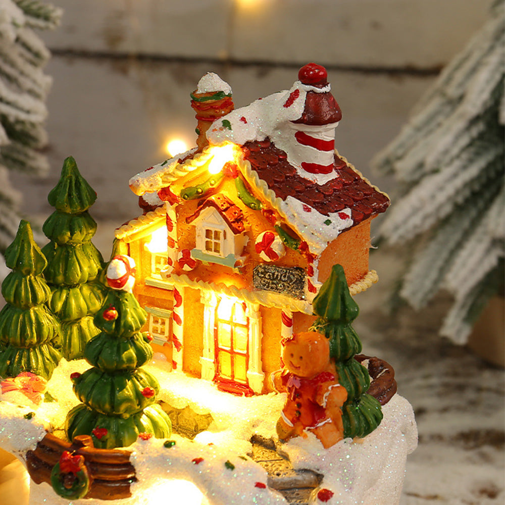 Christmas Ornament with LED Lights and Music