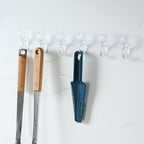 Multifunctional transparent 6 hooks