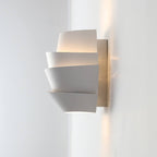 Modern iron wall lamp with double light