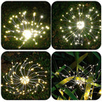 Waterproof Solar Garden Firework Lamp