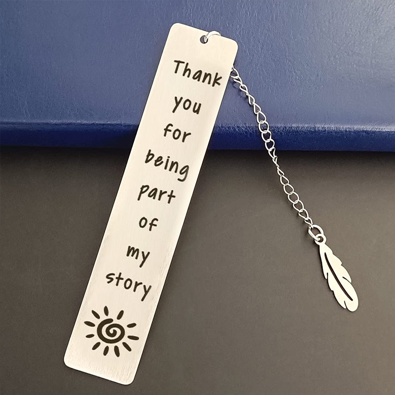 Longer Stainless Steel Bookmark