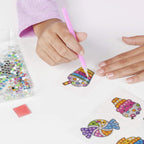 Large Gem Diamond Painting Stickers for Kids
