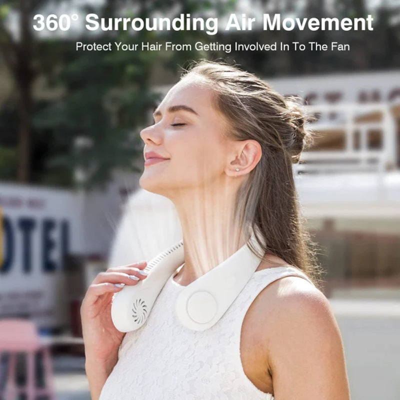 New portable neck fan