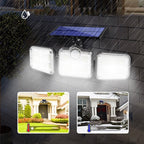 Solar Induction Wall Light Split with Remote Control