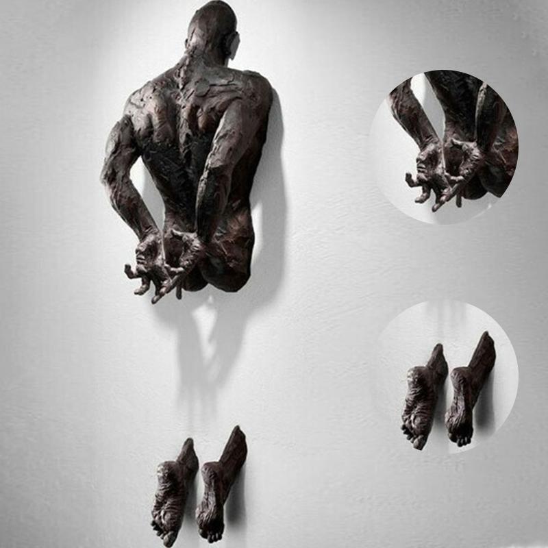 Art of Wall Sculpture Ornament Made of Resin