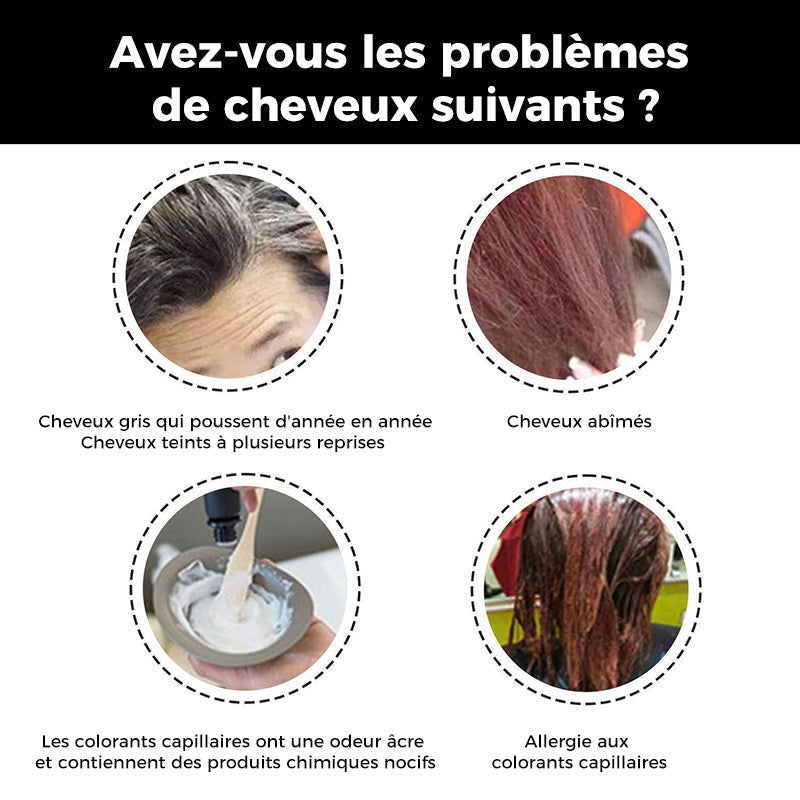 Foam shampoo for hair coloring