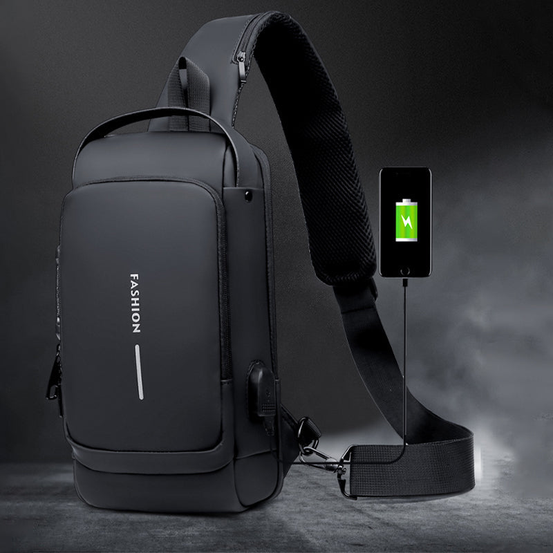Casual Multifuntional Anti-theft Chest Bag for Men