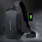 Casual Multifuntional Anti-theft Chest Bag for Men