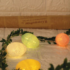 Easter Cracked Egg Rattan String LED Decorative String Lights
